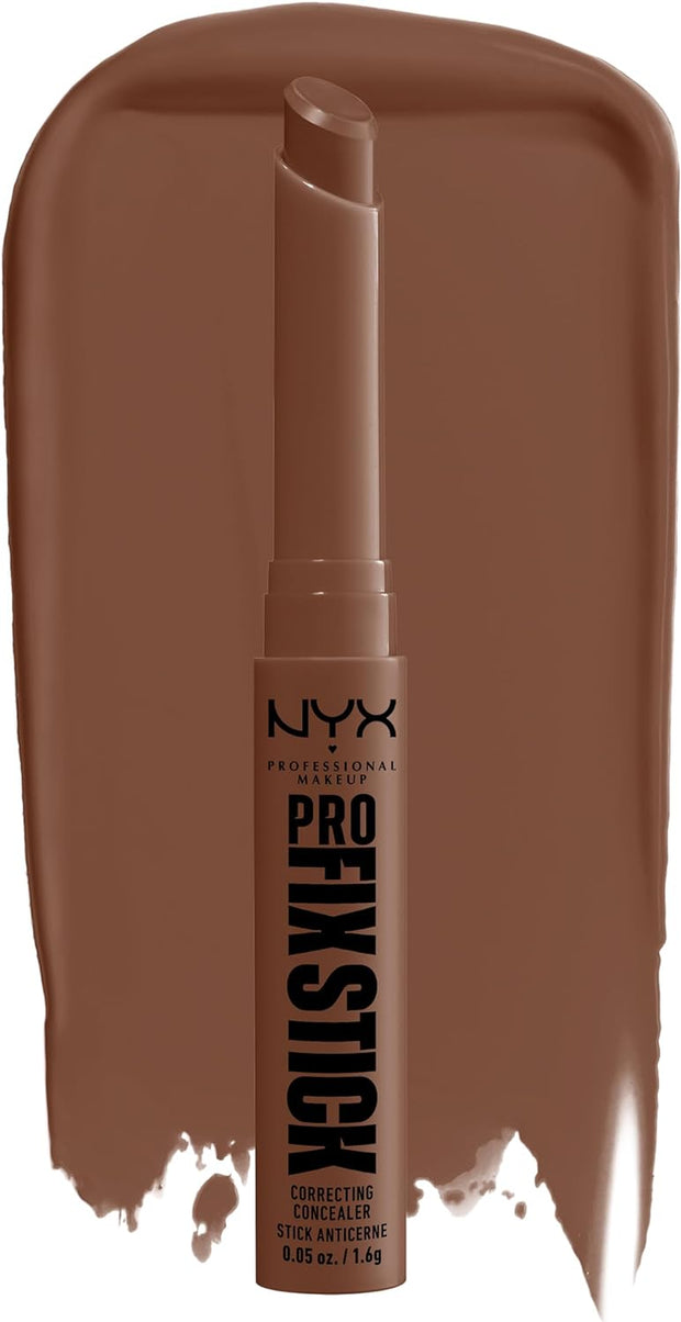 NYX Professional Makeup Correcting Concealer Stick, Covers Blemishes, Dark Spots and Discolouration, 12H Wear, Vegan Formula, Pro Fix Stick, Green