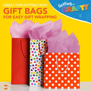 20-500 Coloured Tissue Paper Sheets Assorted Large Quality Gift Wrapping 50X66Cm