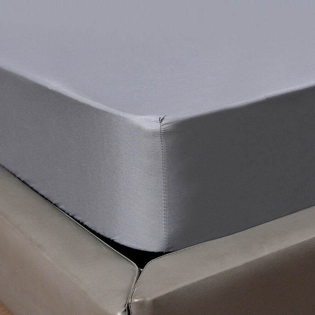EXTRA DEEP Fitted Sheet 25CM/40CM Bed Sheet Single Double Super King