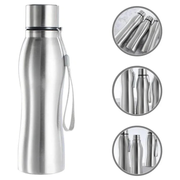 1000Ml Stainless Steel Water Bottle, Metal Vacuum Insulated Outdoor Sports Flask Insulated Water Bottles - Flask for Gym, Travel