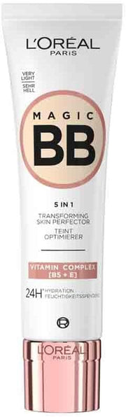 L'Oréal Paris CC Cream, C'Est Magic CC Cream Natural Makeup for Face, Anti-Redness Formula with Vitamin E and Vitamin B5, Lightweight Skin Perfector for Glowing Skin