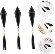 FRCOLOR 3Pcs Su Lipstick Tube Transparent Lip Gloss Vials Lip Balm Empty Bottles Balm Bottles Lip Oil Tubes Empty Plastic Container Lip Cream Sub Tube Portable Travel Lipstick Holder