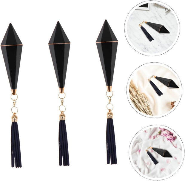 FRCOLOR 3Pcs Su Lipstick Tube Transparent Lip Gloss Vials Lip Balm Empty Bottles Balm Bottles Lip Oil Tubes Empty Plastic Container Lip Cream Sub Tube Portable Travel Lipstick Holder