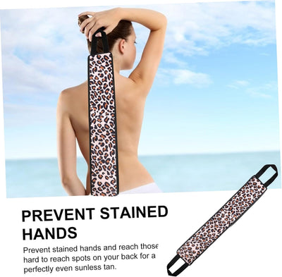 Leopard Pull Back Face Fiber Body Lotion