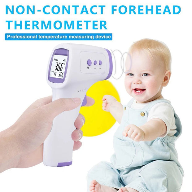 Forehead Digital Thermometer Non Contact Infrared Medical Thermometer Body Temperature Fever Measure Tool for Baby Adults