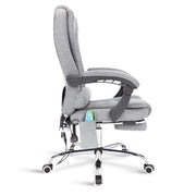 Massage Office Chair Gaming Computer Desk Swivel Recliner Chair Leather Footrest