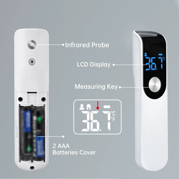 Infrared Fever Thermometer Medical Household Digital LCD Infant Adult Non-Contact Laser Body Temperature Ear Thermometer