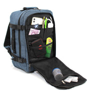 RYANAIR 40X20X25Cm EASYJET Underseat Cabin Approved Backpack Rucksack Travel Bag