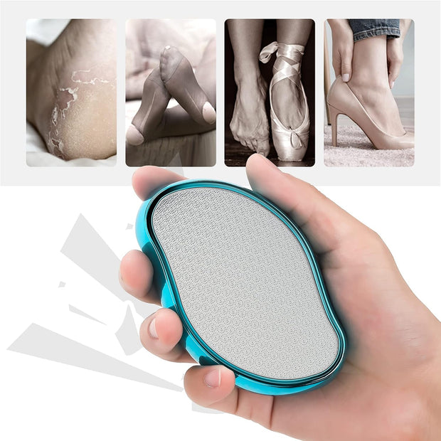 BEZOX 2In1 Nano Glass Foot File for Foot Spa, Home Salon -Highly Effective Callus Remover Wake up Velvety Feet