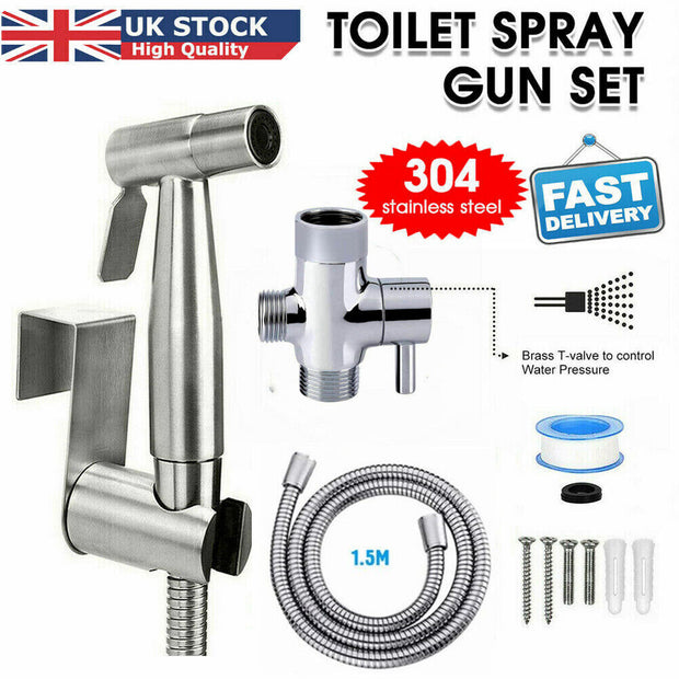 Luxury Handheld Bidet Toilet Jet Spray Muslim Hygienic Shattaf Douche Shower Kit
