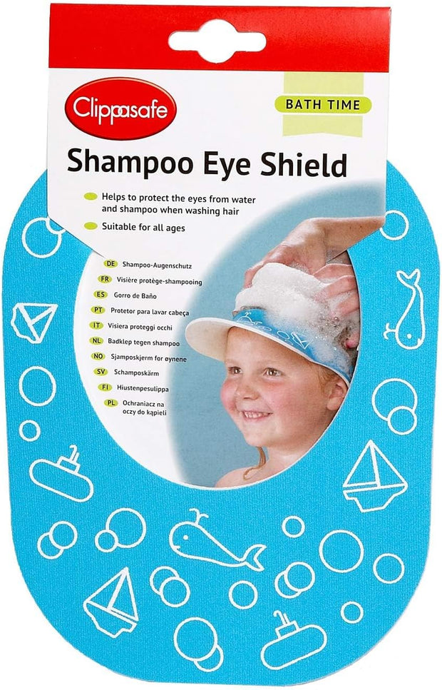 Clippasafe Shampoo Eye Shield, Blue