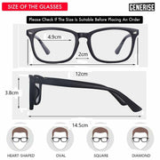 Blue Light Blocking Glasses Computer Gaming for Men & Women anti Glare Fashion