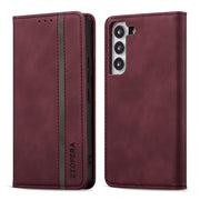 For Samsung Galaxy S22 S21 S20FE A12 A52 Leather Magnetic Flip Wallet Case Cover