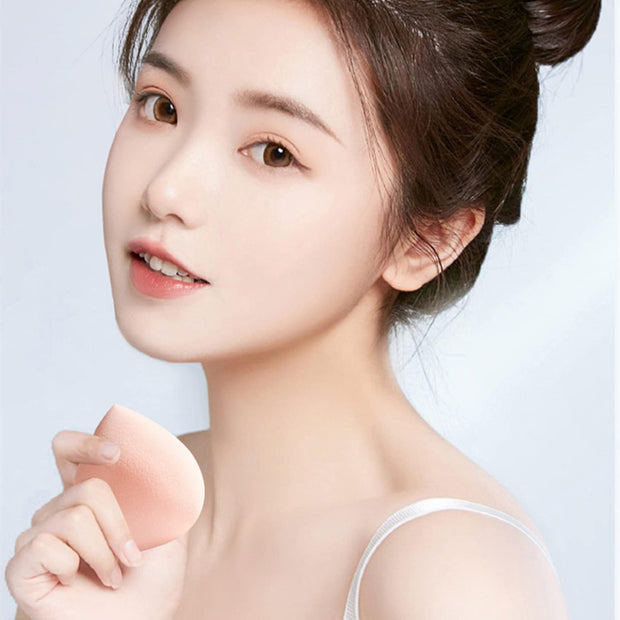 4Pcs Makeup Sponge Marshmallow Pink Foundation Beauty Blenders Latex Free Cosmetic Egg Beauty Sponge Applicator for Foundation Creams Powders Liquid
