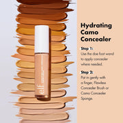 E.L.F. Hydrating Camo Concealer, Satin Finish, Conceals, Corrects & Highlights, Fair Warm, 0.203 Fl Oz (6Ml)