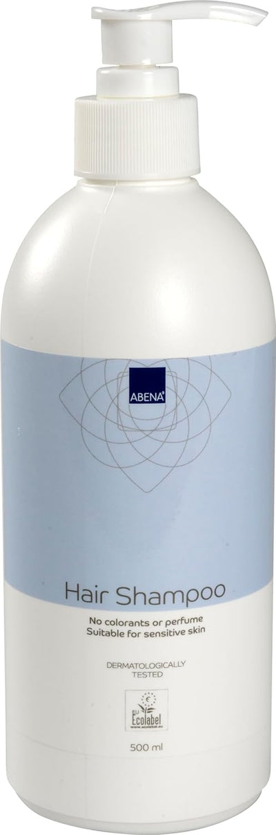 Abena Hair Shampoo | 500Ml | Abena Shampoo Is a Fragrance Free Shampoo Suitable for Sensitive Scalps. Abena Dermatologically Tested Hair Shampoo Can Be Used as an Itchy Scalp Shampoo.