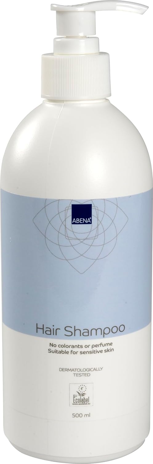 Abena Hair Shampoo | 500Ml | Abena Shampoo Is a Fragrance Free Shampoo Suitable for Sensitive Scalps. Abena Dermatologically Tested Hair Shampoo Can Be Used as an Itchy Scalp Shampoo.