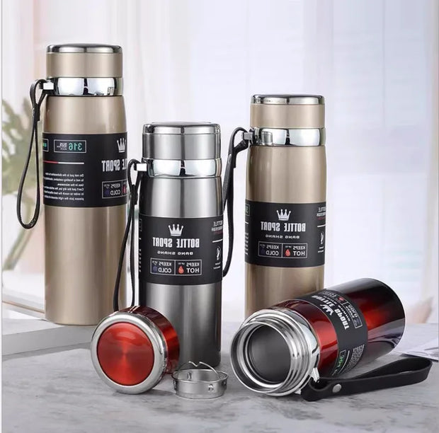 316 Stainless Steel Insulated Mug Outdoor Car Travel Mug Large Capacity Mug Thermos Double Layer Stainless Steel Water Bottle