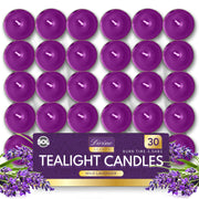 30Pk Scented Tea Lights Candles | Various Perfumes 4 Hour Burn Night T Tealights