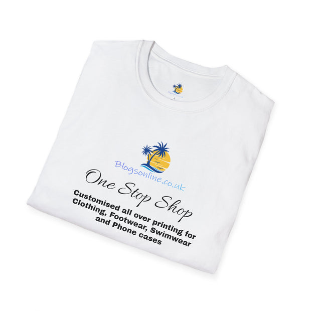 BLOGS promotional t-shirt