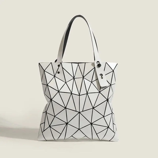 Luminous Bao Bag Reflective Geometric Bags for Women 2020 Quilted Shoulder Bags Totes Female Handbags Bolsa Feminina Sac À Main