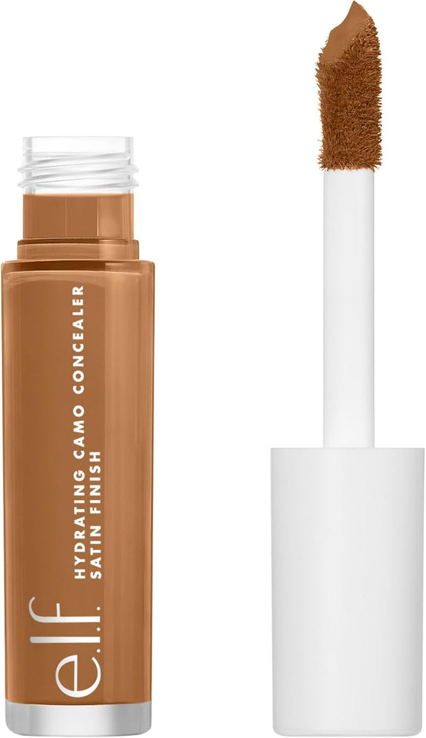 E.L.F. Hydrating Camo Concealer, Satin Finish, Conceals, Corrects & Highlights, Fair Warm, 0.203 Fl Oz (6Ml)