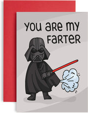 You Are My Father - Fathers Day Card - Lockdown Birthday Card - Quarantine Fathers Day - from Daughter or Son - Funny Best Dad - A5
