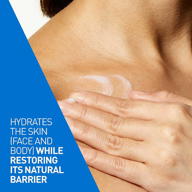 Cerave Moisturising Lotion, Face & Body, with 3 Essential Ceramides & Hyaluronic Acid, for Dry to Very Dry Skin
