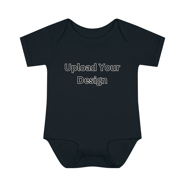 Custom Personalized Infant Baby Rib Bodysuit