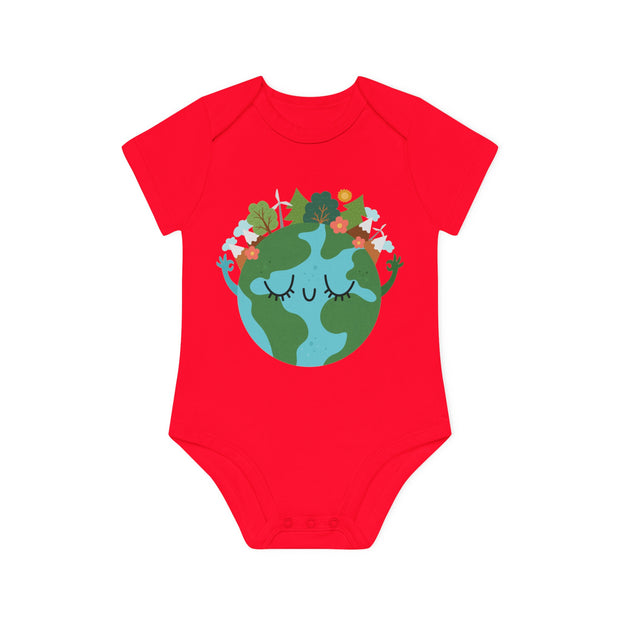 Baby Organic Short Sleeve Bodysuit - Love the Earth