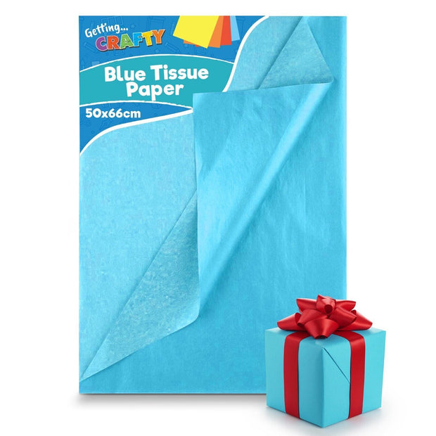 20-500 Coloured Tissue Paper Sheets Assorted Large Quality Gift Wrapping 50X66Cm