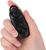 Bluetooth Remote Gamepad,Game Controller Joystick Selfie Timer Remote Controller,Mini Wireless Bluetooth Remote Gamepad, Pocket Selfie Remote Shutter Mouse for Ios Android Smartphone Phone TV Box