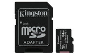 Kingston Micro SD Card 32GB 64GB 128GB 256 Class 10 SDXC Phone Memory & Adapter