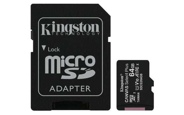Kingston Micro SD Card 32GB 64GB 128GB 256 Class 10 SDXC Phone Memory & Adapter