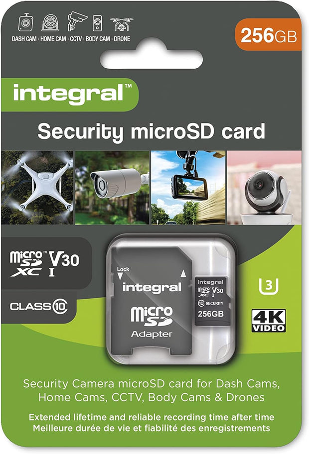 Integral 128GB Micro SD Card 4K Video Premium High Speed Memory Card SDXC up to 100MB S Read and 50MB S Write Speed V30 C10 U3 UHS-I A1