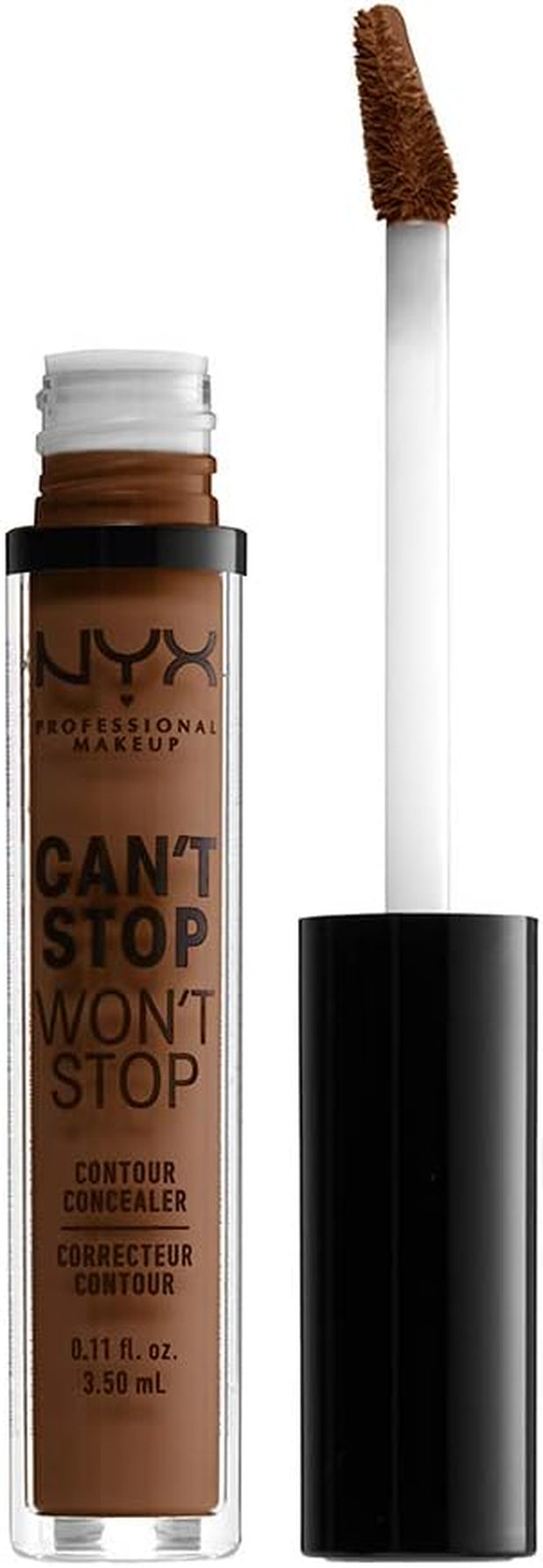 NYX Professional Makeup Can'T Stop Won'T Stop Full Coverage Concealer -Light Ivory, 3.50 Ml