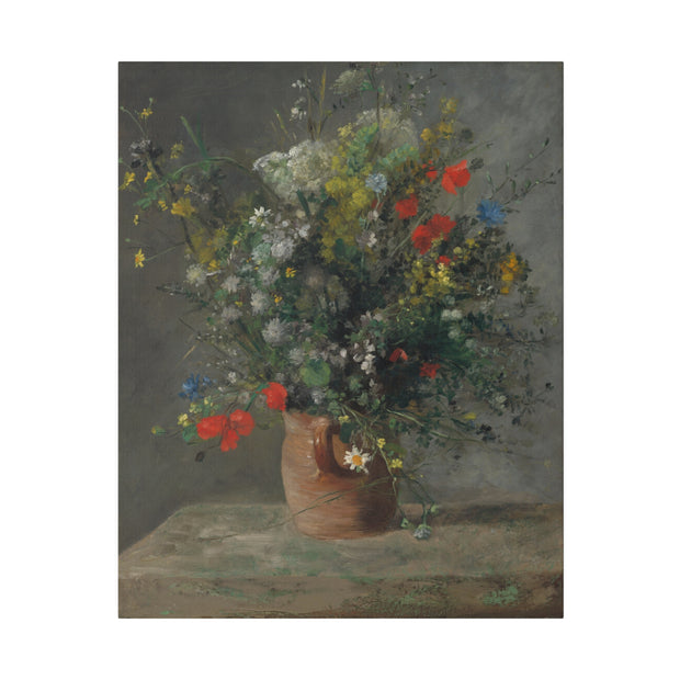 Flowers in a Vase, c. 1866, Auguste Renoir