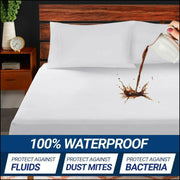 Extra Deep Waterproof Terry Towel Mattress Protector Bed Sheet Cover Non Allergy
