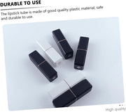 DOITOOL DIY Cosmetics Containers 6Pcs Empty Lipstick Tubes Household Makeup Lipstick Tube