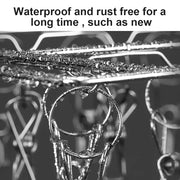 36 Thickened Clip Underwear Sock Hanger Laundry Airer Dryer Rack Stainlesssteel