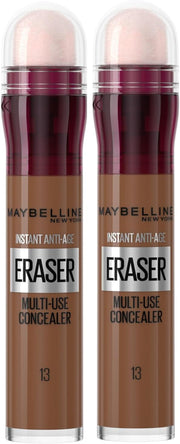 Maybelline Concealer Instant anti Age Eraser Eye, Dark Circles and Blemish, Ultra Blendable Formula , Dermatologist Tested & Suitable for Sensitive Skin 01 Light