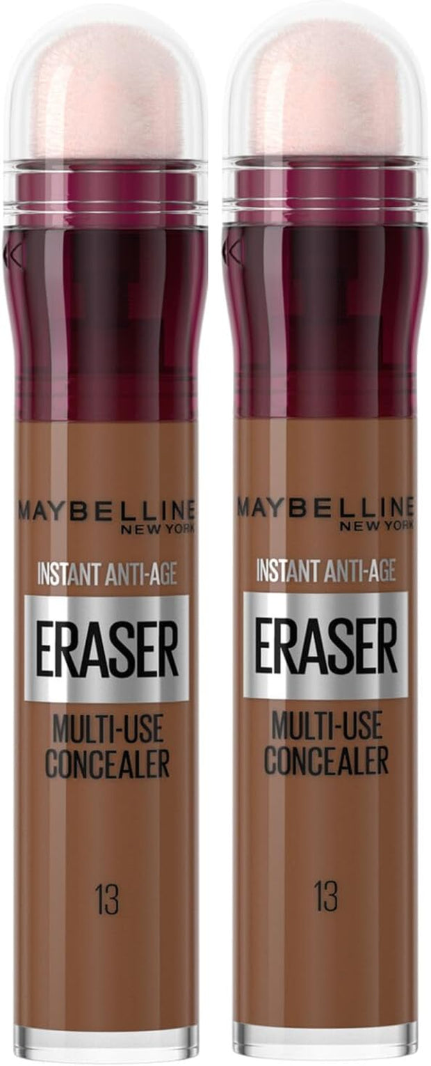 Maybelline Concealer Instant anti Age Eraser Eye, Dark Circles and Blemish, Ultra Blendable Formula , Dermatologist Tested & Suitable for Sensitive Skin 01 Light