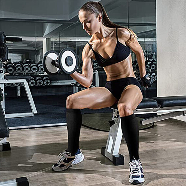 Unisex Medical Compression Socks Varicose Veins Calf Leg Support Stocking Sports