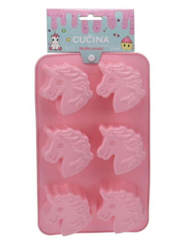 Unicorn and Dinosaur Silicone Mould Cupcakes Decorating Icing Chocolate Muffins