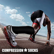 Unisex Medical Compression Socks Varicose Veins Calf Leg Support Stocking Sports