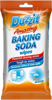 Duzzit Amazing Baking Soda Cleaner Wipes Sheets Multi-Purpose Household