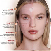 2Pcs Mandelic Acid 10% Ha,Gentle Skin Exfoliator for Face,Hyaluronic Acid Serum to Improve Dull Skin,Face Dry Skin Care Moisturizer,Face Serum to Moisturizing Control Excess Oil,Serum for Woman