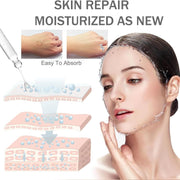 2Pcs Mandelic Acid 10% Ha,Gentle Skin Exfoliator for Face,Hyaluronic Acid Serum to Improve Dull Skin,Face Dry Skin Care Moisturizer,Face Serum to Moisturizing Control Excess Oil,Serum for Woman