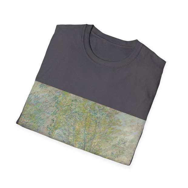 The Willows_1880_Claude Monet  soft cotton shirt