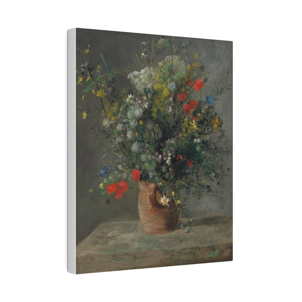 Flowers in a Vase, c. 1866, Auguste Renoir